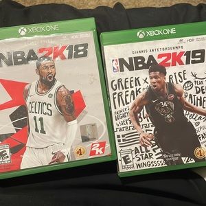 NBA 2K 18 and 19 for Xbox One